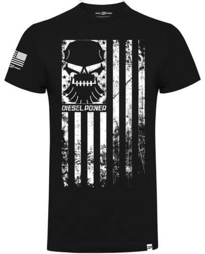 Official Diesel Power Gear DPG American Skull Dodge Diesel Sellerz Mens T-shirt
