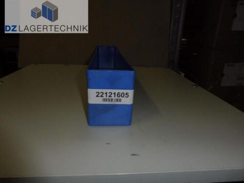 7x EK 114 blau Einsatzkasten SSI Schäfer Kiste Kasten Box 110x87x550 mm 