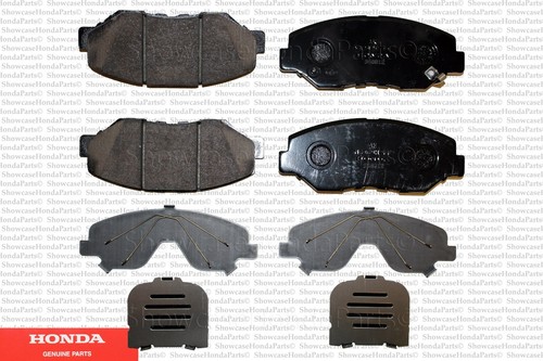 2016-2020 Civic Grease,Shims,Pads Genuine Honda OEM Front Brake Pad Kit Fits
