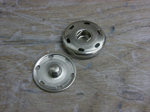 25MM PRESS STUDS POPPERS SNAP FASTENERS ANITIQUE SILVER GREY GOLD