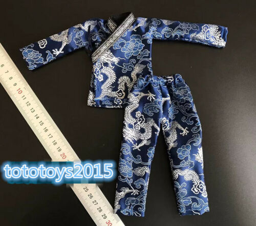 Details about  / 1//6 Dragon Pattern Suit Underwear Pants Clothes Set Fit 12/'/' Male Action Figure