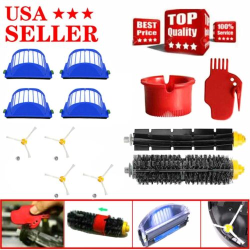 Replaceable parts kit for iRobot Roomba 680 670 600 series vacuum filter USA 