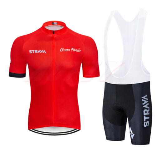 Short Sleeves Mens Cycling Jersey Tops Full Zipper MTB Rear Pocket Breathable