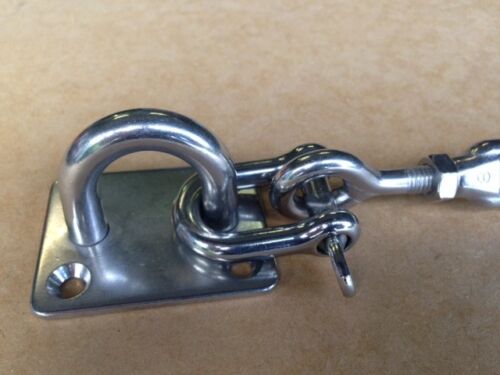 Bulk Buy 10x M8 8mm Dee Shackle Forged 316 Stainless Steel High Breaking load 