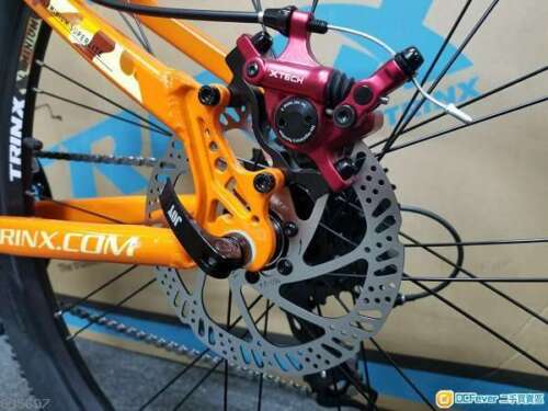 Zoom Xtech Bicycle Hydraulic Disc Rotor Brake Set for Road/MTB/E-Bike etc.Black 