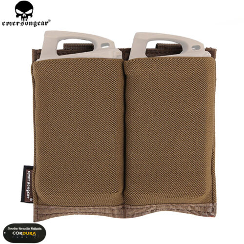 Emerson MOLLE Tactical 5.56mm Magazine Pouch Mag Carrier Double Open Top Elastic