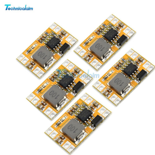 5pcs 9V//12V//19V To 3.3V 3A DC-DC USB Step Down Buck Power Supply Module For Car