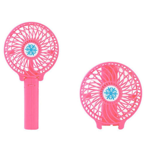 Rechargeable USB Fan Air Cooler Mini Operated Hand Held Protable No Battery RAPL 