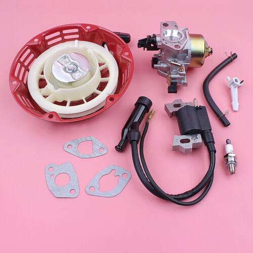 Carburetor Ignition Coil Recoil Starter For Honda GX160 GX200 Repair Kit Engine 