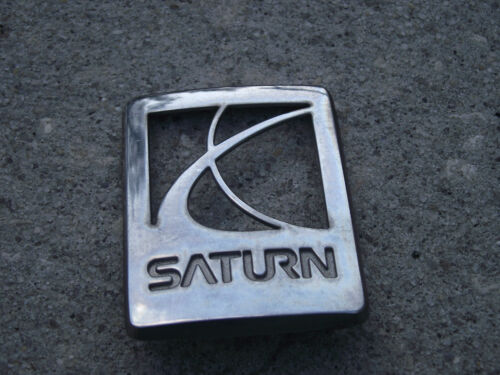 OEM 03 Saturn L200 fender door chrome 1.8/" wide emblem badge decal logo symbol