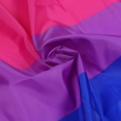 3x5ft Bisexual Pride Flag Banners Grommets Gay Lesbian Rainbow LGBT Transgender