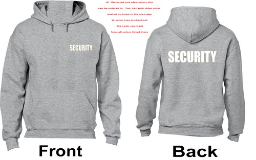 3066 Security Hoodie Event Protection