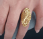 Altin Yüzük 22 Karat Gold GP Gold Ring 22 Ayar Altin Kaplama Kuyumcu Modeleri