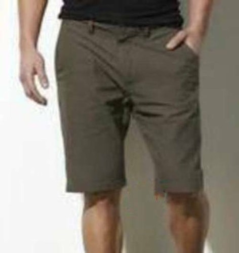 Mens Adam Levine Green Checked Lightweight Flat Front Casual Shorts-size 32