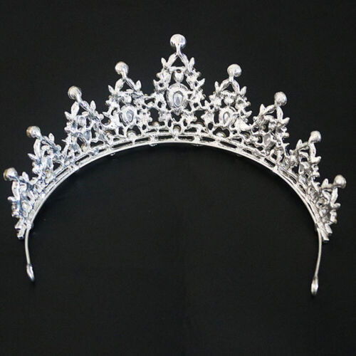 Bridal Princess Diadem Fashion Bling Tiara Crystal Birthday Wedding Crown