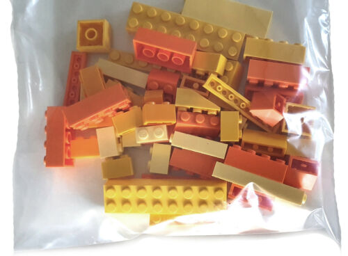 Gelb-Orange NEU LEGO® Steine Mix Classic Beutel mit 50 Stück 