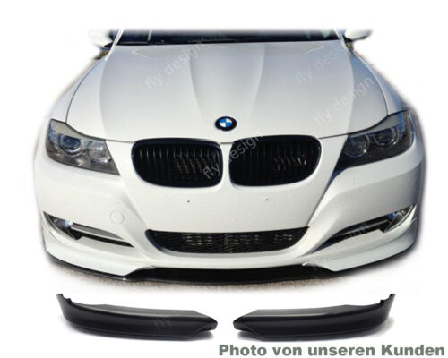 3er pour BMW 2008-12 e90 e91 LCI Front Becquet Front éclats Diffuseur Flap commémoratif