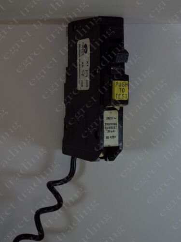 Square D  QOH-RCDX 30 30mA Quik-Gard  Type 4 RCBO RCCB TESTED Free Delivery