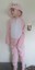 NWT-Girls-6-6X-Small-S-Heavy-Plush-Fleece-PJS-Pajamas-Joe-Boxer-Hooded-Pink-Bear