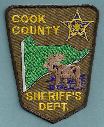 COOK COUNTY SHERIFF MINNESOTA SHOULDER PATCH
