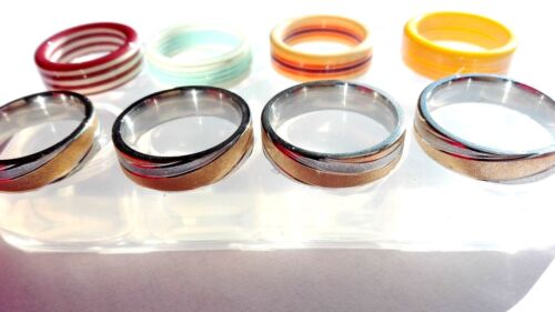 9 Clear silicon mold,size color-6,7.5,8,9 10.5 11.25. wave-8 O-34