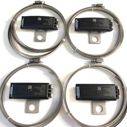 Set of 4 6F2A-1A176-AE 7L1Z1A189A Tpms Tire Air Pressure Sensors Mounting Bands 