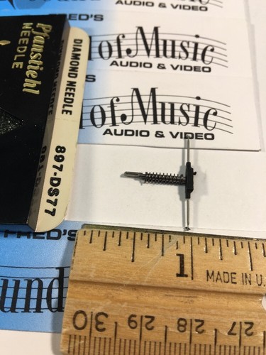 NEW Diamond Needle Stylus Dual Needle 897-DS77 Zenith Pfanstiehl 68567 897 ds77
