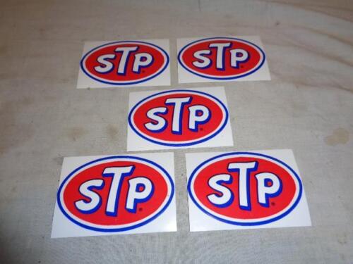LOT of 5 STP Oval Die Cut Stickers Original Racers Edge 2 1//2/"x3 3//4/" Tool Box