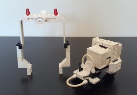 LEGO 6990 - Futuron Monorail Transport System - Incomplete - Used - READ