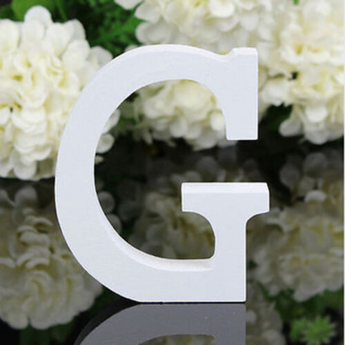 26 Large Wooden Letters Alphabet Wall Hanging Wedding Party Home Decoration Gift 