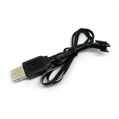 3.6V 250mA USB Charger Cable for 3.6V Ni-Cd Ni-MH Battery Pack with SM 2P Plug