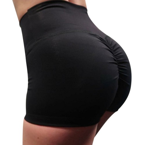 Women Yoga Skinny Sport Gym Pants Running Casual Elastic High Waist Shorts Pants