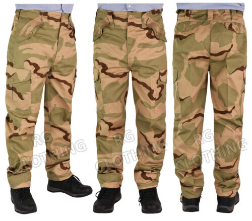 Men's Big Size  Army Cargo Combat  Work Trousers/Pants Size 28-64 