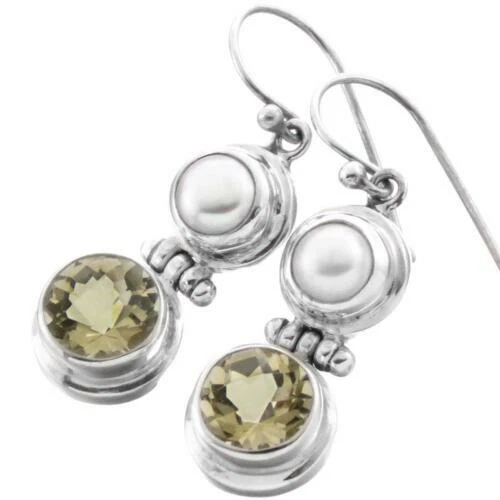 Orecchini di lusso Perle in argento sterling