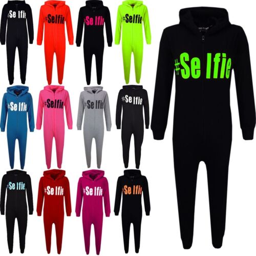 Kids Boys Girls #Selfie A2Z Onesie One Piece Summer Jumpsuit PJ/'s Age 7-13 Year