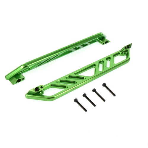 2pcs Traxxas X-Maxx Alliage nerf bar Châssis vert par Atomik Radio Control-TRX 7723