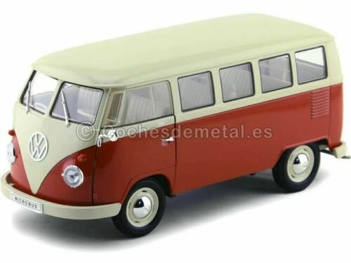 Bus miniatures jaune 1:18