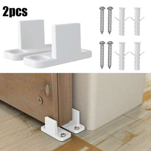 Plastic L-Guide Floor Guide Replace For Sliding Barn Door Hardware Accessories 