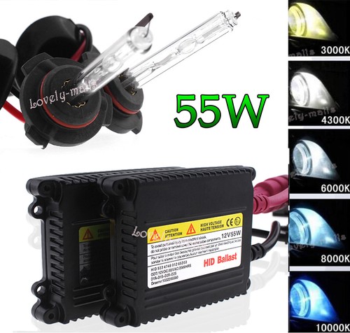 HID Xenon Headlight Conversion KIT Bulbs Hi//Lo Dual Beam Bi-Xenon H4 H13 9007 LQ