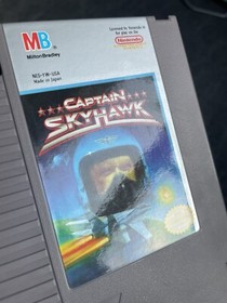 Captain Skyhawk (Nintendo Entertainment System, 1989) Complete Box & Manual NES