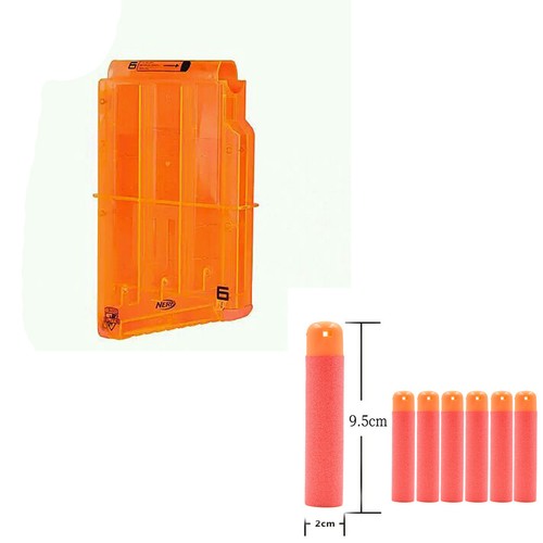2PCS Ammo Magazine Clip Replacement for Nerf N-Strike Mega Centurion Blaster