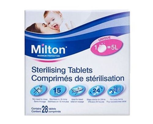 Milton de stérilisation Comprimés 28 comprimés 112 g