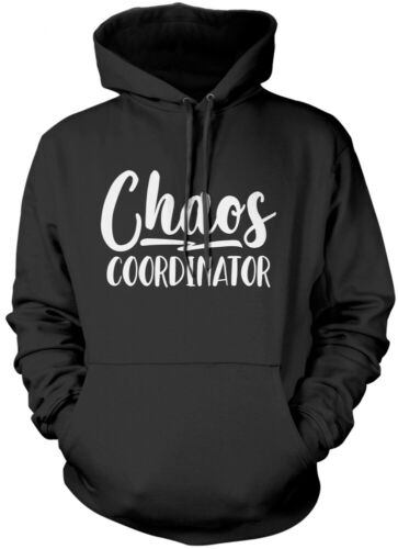 Chaos Coordinator Unisex Hoodie Funny Parent Cute Teacher Gift Nqt Assistant