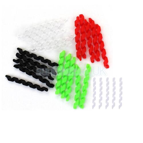 10pcs Bicycle Brake Cable Housing Protector Rubber Bike Frame Guard 