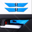 4pcs Stainless steel Interior Handle Bowl Cover fit For toyota Camry 2018-2019