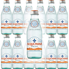 Acqua Panna Toscana Spring Water, 8.8Oz Glass Bottle Pack of 12