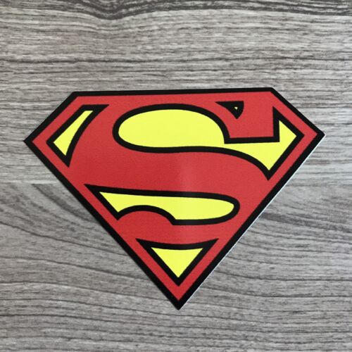 BOGO Superman 4" Wide Vinyl Sticker 