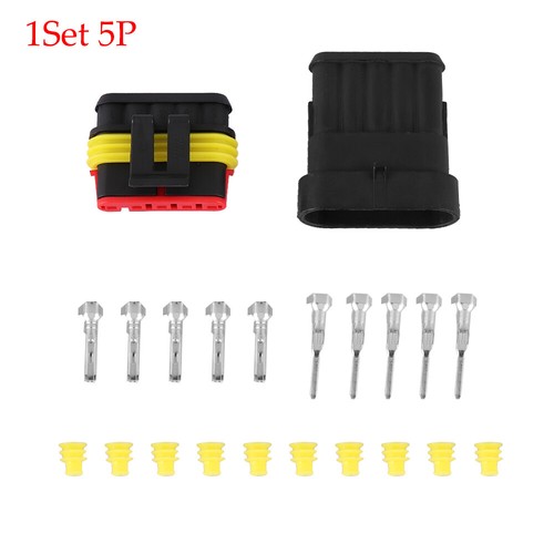 Waterproof Connectors 1P 2P 3P 4P 5P 6P Male and Female Plug Electrical Wire