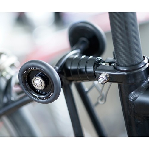 Black nov wheel CONVERTIBLE light weight easy wheel for Brompton