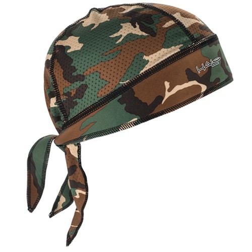 Camo Green Halo Headband Protex Sweatband Bandana